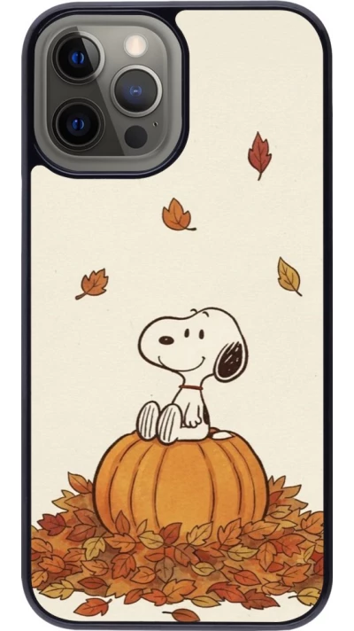 Coque iPhone 12 Pro Max - Autumn 26 Snoopy autumn