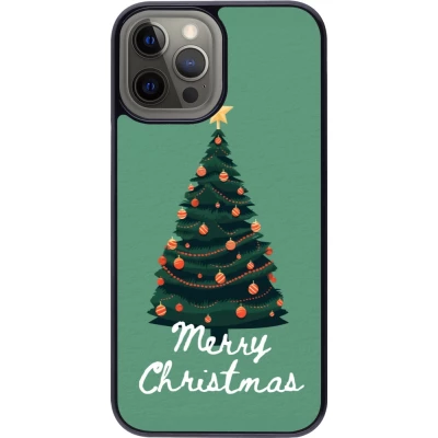 iPhone 12 Pro Max Case Hülle - Christmas 25 Xmas Tree