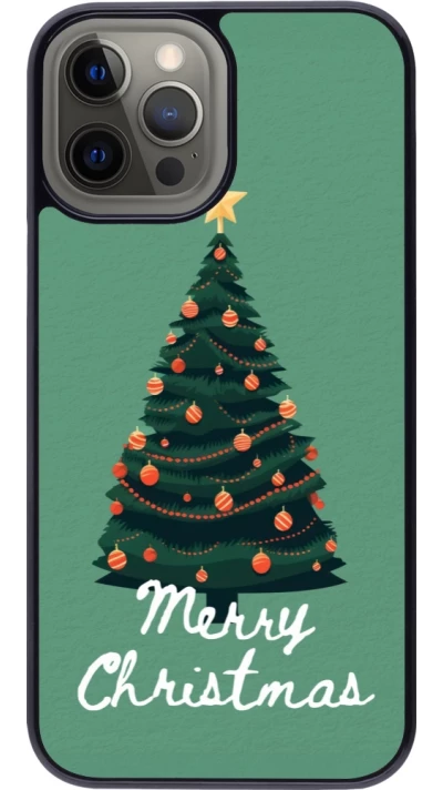 iPhone 12 Pro Max Case Hülle - Christmas 25 Xmas Tree