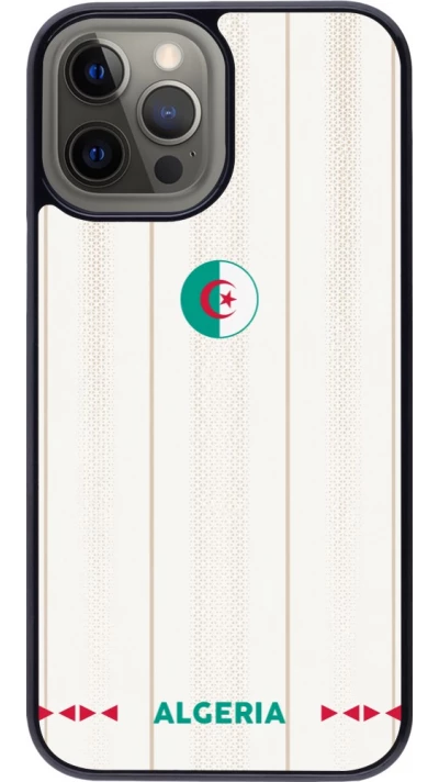 Coque iPhone 12 Pro Max - Maillot de football Algérie 2026 personnalisable