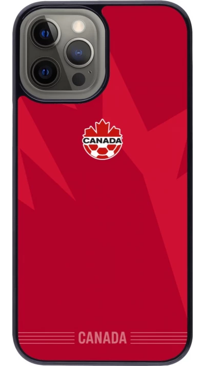 Coque iPhone 12 Pro Max - Maillot de football Canada 2026 personnalisable