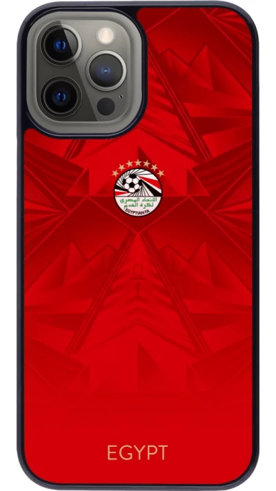 Coque iPhone 12 Pro Max - Maillot de football Égypte 2026 personnalisable