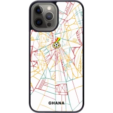 Coque iPhone 12 Pro Max - Maillot de football Ghana 2026 personnalisable