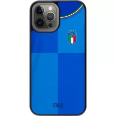 iPhone 12 Pro Max Case Hülle - Italien 2022 personalisierbares Fußballtrikot
