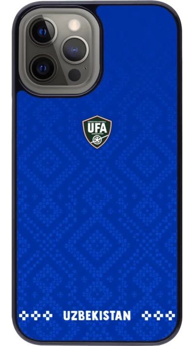 iPhone 12 Pro Max Case Hülle - Usbekistan 2026 personalisierbares Fussballtrikot