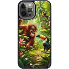 iPhone 12 Pro Max Case Hülle - Tropischer Dschungel Tayrona