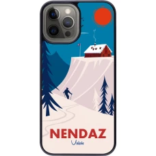 Coque iPhone 12 Pro Max - Nendaz Cabane Ski
