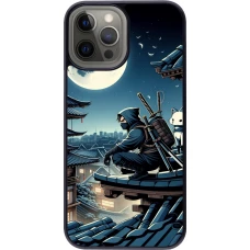 iPhone 12 Pro Max Case Hülle - Ninja unter dem Mond