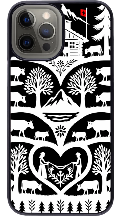 iPhone 12 Pro Max Case Hülle - Poya Schweiz 2 schwarz