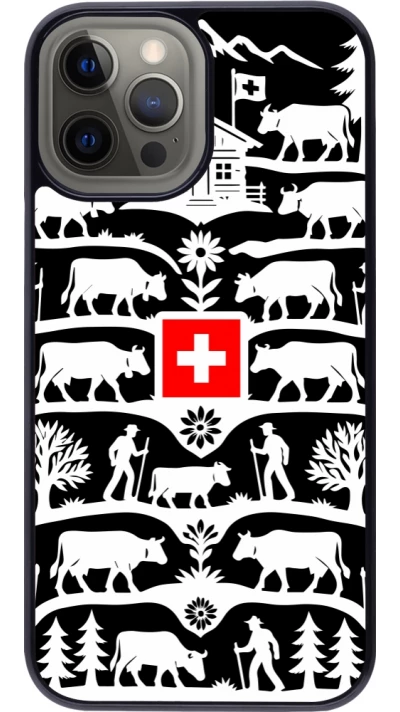 iPhone 12 Pro Max Case Hülle - Poya Schweiz 3 schwarz