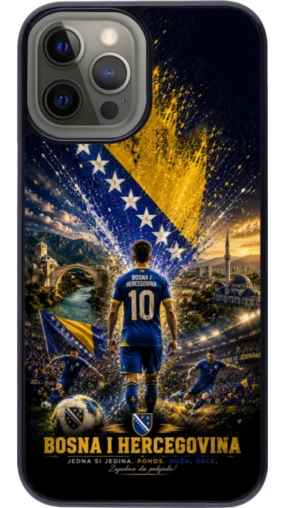 iPhone 12 Pro Max Case Hülle - Fussball Bosnien und Herzegowina splash 2026