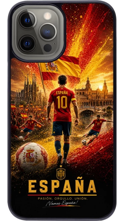iPhone 12 Pro Max Case Hülle - Fussball Espanien splash 2026
