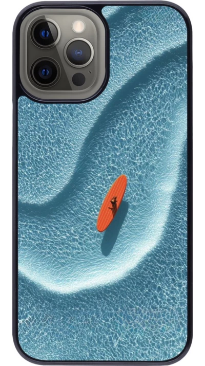 Coque iPhone 12 Pro Max - Orange surf Summer 2026