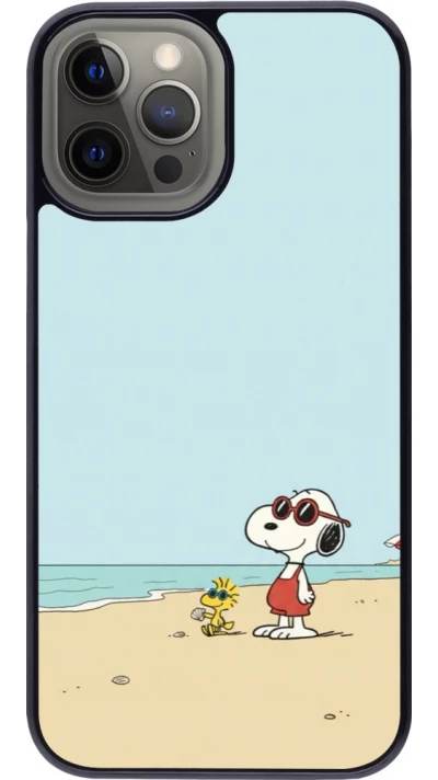 Coque iPhone 12 Pro Max - Snoopy on the beach Summer 2026
