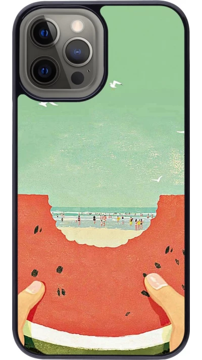 Coque iPhone 12 Pro Max - Views through a watermelon Summer 2026