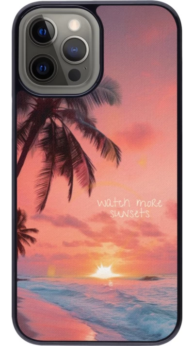 Coque iPhone 12 Pro Max - Watch more sunsets Summer 2026