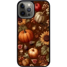 iPhone 12 Pro Max Case Hülle - Silikon schwarz Autumn 26 Autumn still life