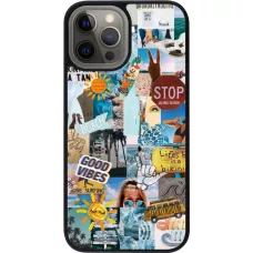 Coque iPhone 12 Pro Max - Silicone rigide noir Summer 2021 15