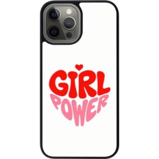 Coque iPhone 12 Pro Max - Silicone rigide noir Womens day 2026 6