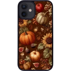 Coque iPhone 12 mini - Silicone rigide noir Autumn 26 Autumn still life