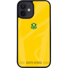 iPhone 12 mini Case Hülle - Silikon schwarz Südafrika 2026 personalisierbares Fussballtrikot