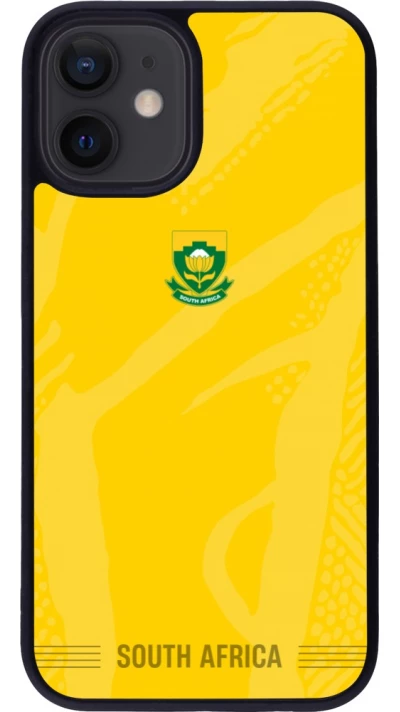 iPhone 12 mini Case Hülle - Silikon schwarz Südafrika 2026 personalisierbares Fussballtrikot