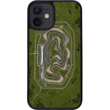 Coque iPhone 12 mini - Silicone rigide noir Sports 2026 Circuit