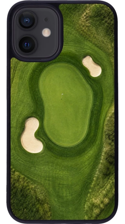 Coque iPhone 12 mini - Silicone rigide noir Sports 2026 Golf