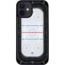 Coque iPhone 12 mini - Silicone rigide noir Sports 2026 Hockey