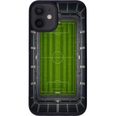 Coque iPhone 12 mini - Silicone rigide noir Sports 2026 Soccer