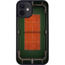 Coque iPhone 12 mini - Silicone rigide noir Sports 2026 Tennis