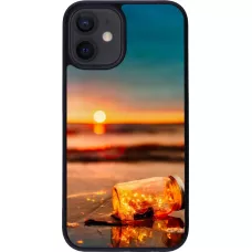 Coque iPhone 12 mini - Silicone rigide noir Summer 2021 16