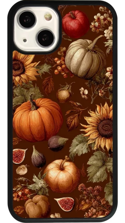 Coque iPhone 13 - Silicone rigide noir Autumn 26 Autumn still life