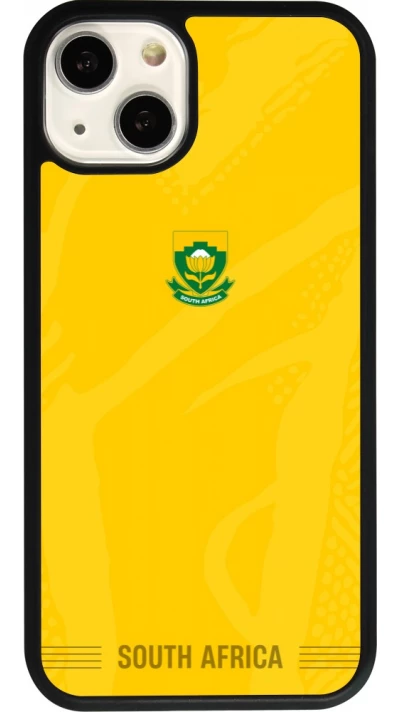 iPhone 13 Case Hülle - Silikon schwarz Südafrika 2026 personalisierbares Fussballtrikot