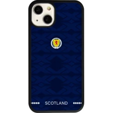 iPhone 13 Case Hülle - Silikon schwarz Schottland 2026 personalisierbares Fussballtrikot