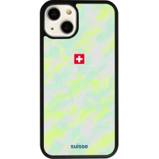 iPhone 13 Case Hülle - Silikon schwarz Schweiz Away 2026 personalisierbares Fussballtrikot