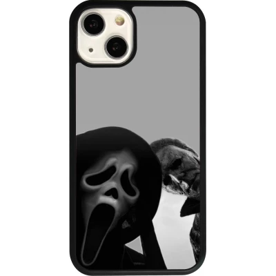 iPhone 13 Case Hülle - Silikon schwarz Halloween 2026 Scream and Michael Myers