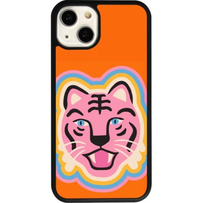 iPhone 13 Case Hülle - Silikon schwarz Lion colors 2026