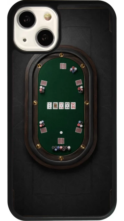 iPhone 13 Case Hülle - Silikon schwarz Sports 2026 Poker