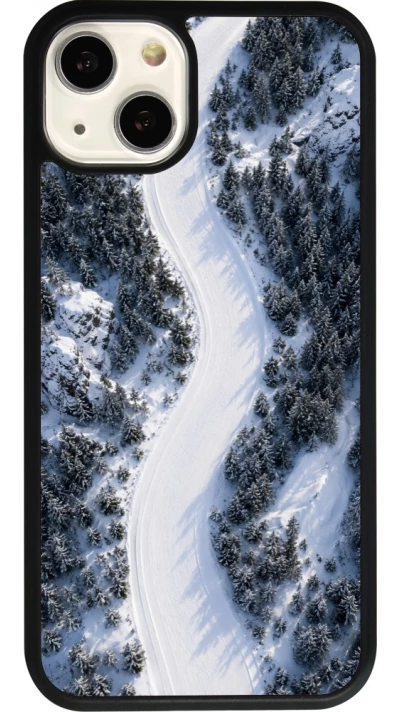 iPhone 13 Case Hülle - Silikon schwarz Sports 2026 Ski