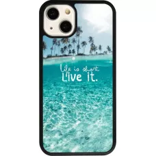 iPhone 13 Case Hülle - Silikon schwarz Summer 18 24
