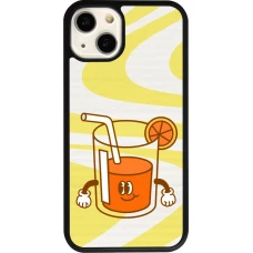 iPhone 13 Case Hülle - Silikon schwarz Summer drink 2026
