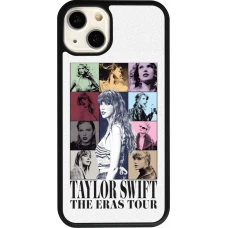 Coque iPhone 13 - Silicone rigide noir Taylor Swift The Eras Tour