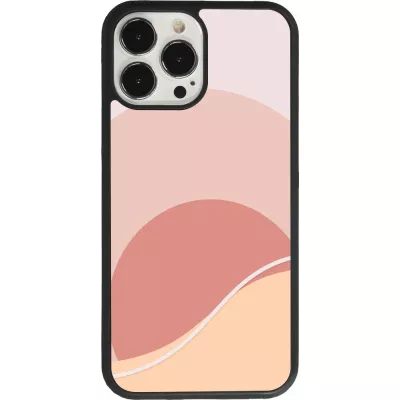 Coque iPhone 13 Pro Max - Silicone rigide noir Autumn 22 abstract sunrise