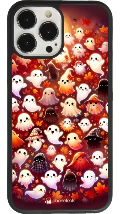 iPhone 13 Pro Max Case Hülle - Silikon schwarz Gespenster Herbst niedlich
