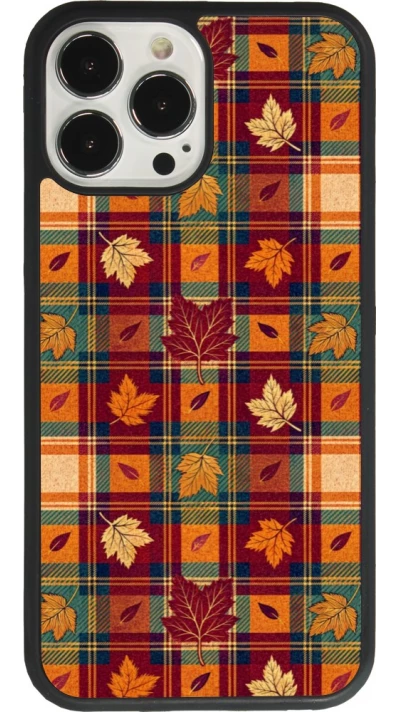 Coque iPhone 13 Pro Max - Silicone rigide noir Autumn 26 Autumn pattern