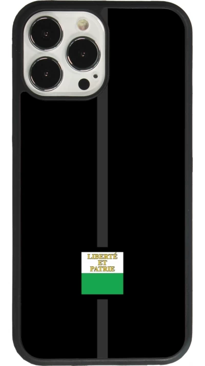 iPhone 13 Pro Max Case Hülle - Silikon schwarz Kanton VD schwarz