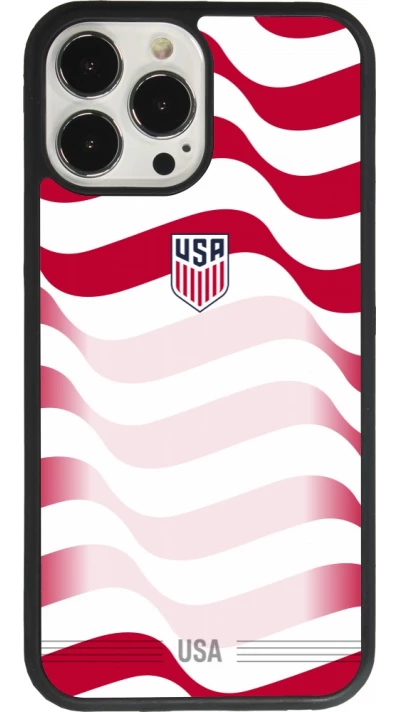 iPhone 13 Pro Max Case Hülle - Silikon schwarz Vereinigten Staaten 2026 personalisierbares Fussballtrikot