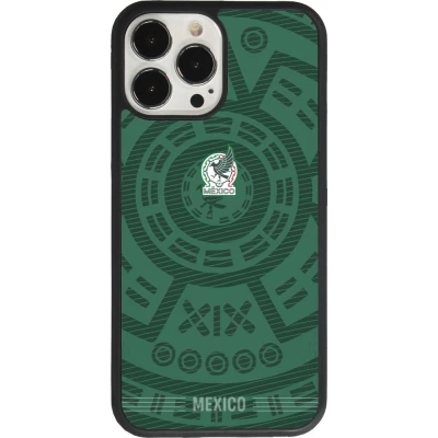 iPhone 13 Pro Max Case Hülle - Silikon schwarz Mexiko 2026 personalisierbares Fussballtrikot