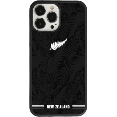 iPhone 13 Pro Max Case Hülle - Silikon schwarz Neuseeland 2026 personalisierbares Fussballtrikot